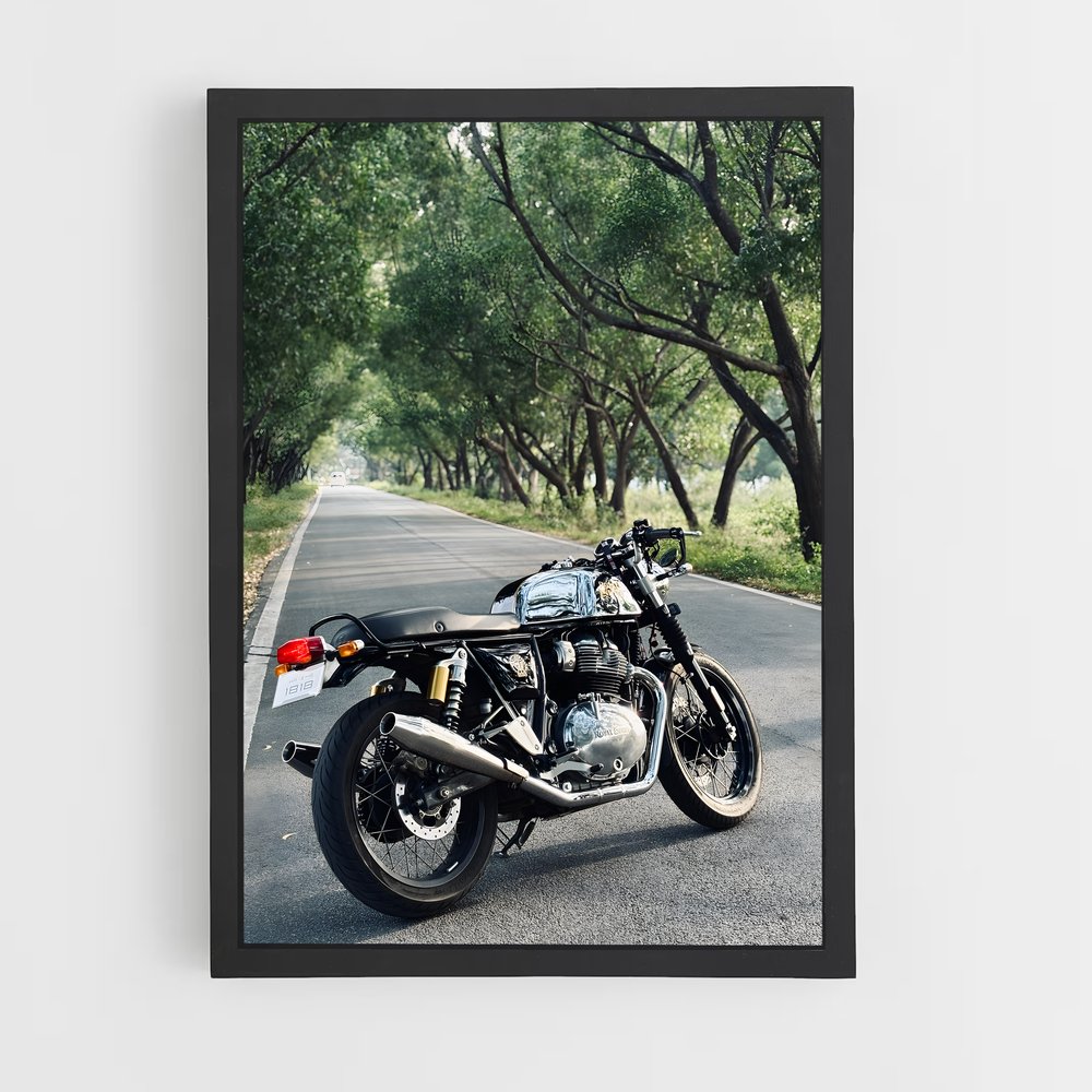 Poster GT Continental raffiné – affiche Royal Enfield (vue 2)